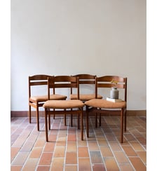 Paire de chaises scandinaves Alma N°1792- Produit chiné Debongout