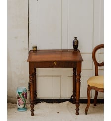 Secrétaire vintage en bois Honoré N°186- Produit chiné Debongout