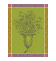 Torchon Floraison Uni Le Jacquard Francais
