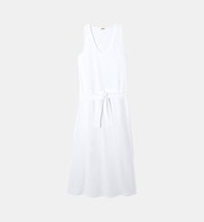 Robe longue ceinturée en éponge Ibiza Jott