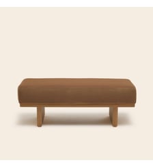 Banc ANCA  Bois et tissu naturel Madura