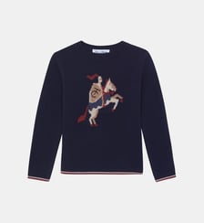 Pull -  laine broderie chevalier Tartine Et Chocolat