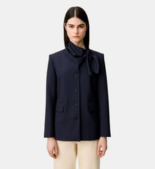 Veste laine foulard amovible Claudie Pierlot