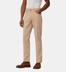 Pantalon droit en coton Hackett London