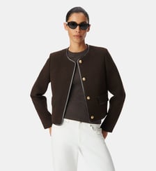 Veste lainage boutons militaires Ikks