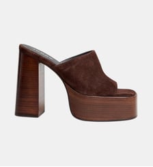 Mules à talons Beatrice en cuir daim Jonak