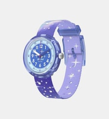 Montre Mystic land Violet, Bleu FPNP158 Flik Flak