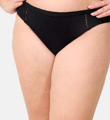 Petite culotte issue de fibres végétales Softness noire Maison Lejaby