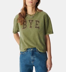 Tee-shirt oversize sérigraphie BYE Ikks