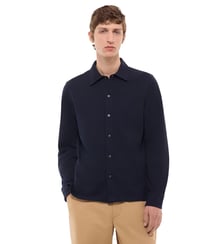 Chemise en jersey piqué de coton Fursac