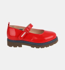 Ballerines à boucle en cuir Kenzo Kids