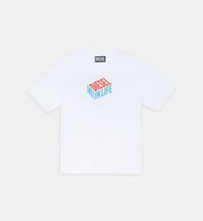 T-shirt avec logo Diesel Kids