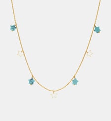 Collier doré multi - cassiopee Caroline Najman