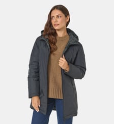 Doudoune longue réversible Verone print Jott