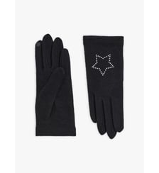 gants en laine étoile Agnès b.