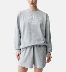 Sweat de sport femme Court Coupe oversize Born Living Yoga