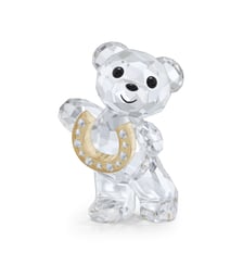 Ourson Kris Fer à Cheval Porte-bonheur Swarovski