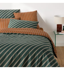 Housse de couette en satin de coton La Redoute Interieurs