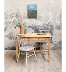 Table à manger en bois Romy N°1589- Produit chiné Debongout