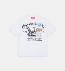 T-shirt à logo imprimé Diesel Kids