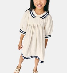 Robe à Col Isaline Mipounet