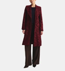 Manteau Zahee brodé Ines de la Fressange Paris