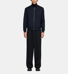 Blouson droit zippé Sandro