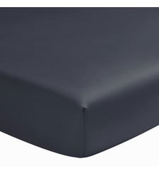 Drap housse uni en satin de coton bio, bonnet de 30cm, TEOPHILE Alexandre Turpault