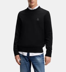 Pull modèle Kanovano coton et cachemire BOSS