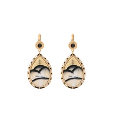 Boucles d'oreilles pendantes dormeuses   - Fujita Satellite