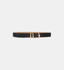 Ceinture 30MM en cuir noir Vanessa Bruno