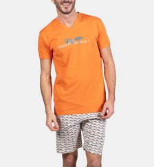 Pyjashort en jersey de coton léger - Savane Arthur