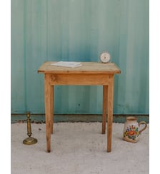 Table d'appoint en bois Francine N°1472- Produit chiné Debongout