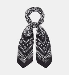 Foulard grand format avec logo monogramme Liu Jo