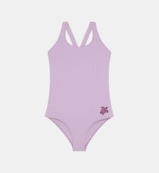 Maillot de bain une pièce bretelles croisées uni Vilebrequin