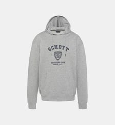 Sweatshirt imprimé NYPD à capuche Schott