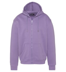 Sweatshirt zippé à capuche custom thunder Schott