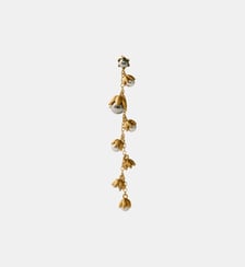 Boucle d’oreille bicolore dorée finition gunmetal Aristocrazy
