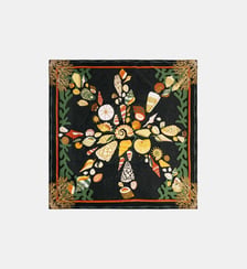 Foulard medium à motifs CORAL Wild