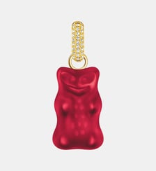Grand pendentif Ours d'or rouge Thomas Sabo