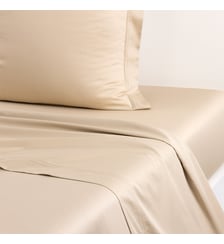 Drap plat en satin Yves Delorme