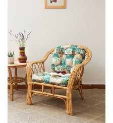 Fauteuil en rotin Ernest N°1024- Produit chiné Debongout