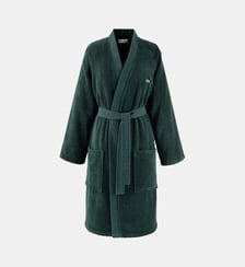 Peignoir de bain long en coton Lacoste Home