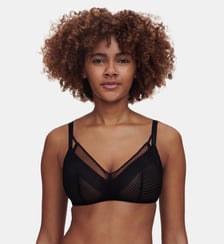 Soutien-gorge sans armature maintien en dentelle Chantelle Pulp