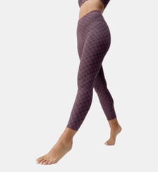Legging de sport femme Monogram Longueur 7/8 taille mi-haute Born Living Yoga
