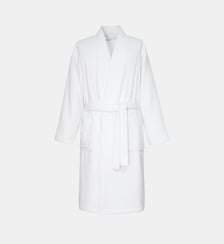 Peignoir long en coton Desforges