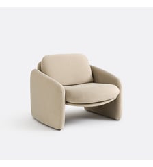 Fauteuil rembourré, velours mat La Redoute Interieurs