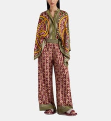 Pantalon Palazzo Eclipse Placée Yellow La DoubleJ