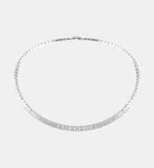 Collier Matrix, Métal rhodié Swarovski