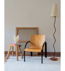 Fauteuil en bois et métal Jakob N°695- Produit chiné Debongout
